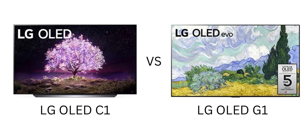 LG C1 OLED vs LG G1 OLED